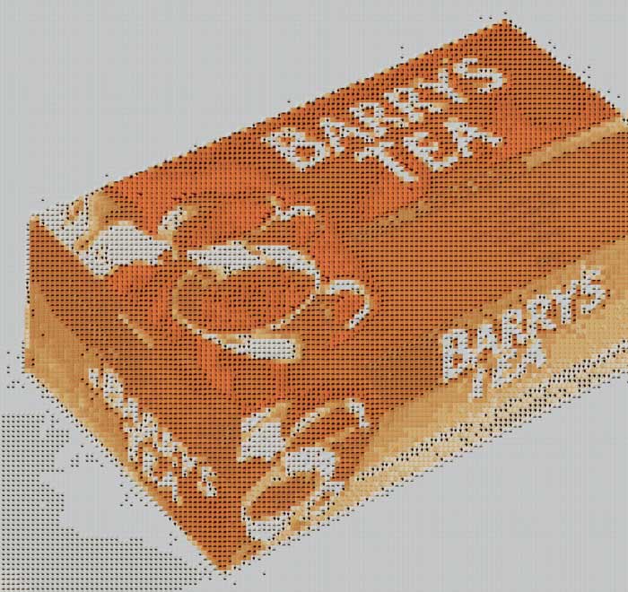 Tea as
Pixels