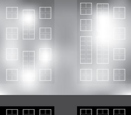 Map of light
levels